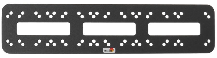 BRODIT - 216095 - Plaque de montage en métal