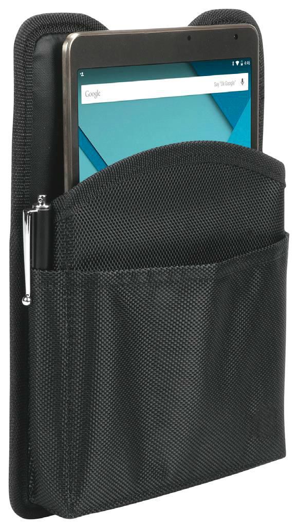 MOBILIS - 31012 - Étui avec poche frontale Sangle de ceinture - Ceinture 25mm 6"