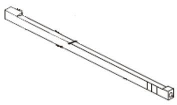 ZEBRA - 33830-1 - Barre de pelage/d'arrachage 110xi3