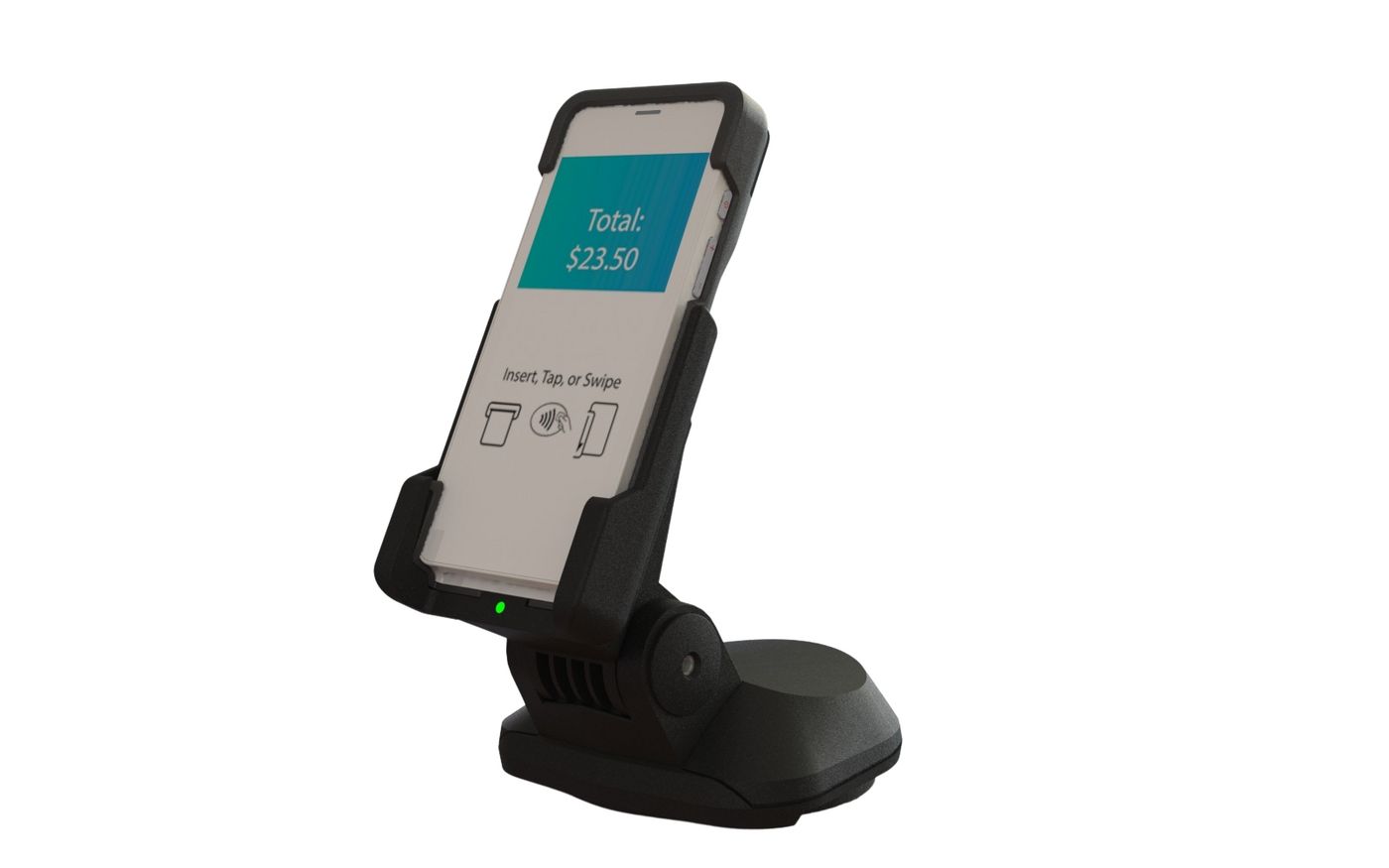 HAVIS ENS - 367-5935 - Verge Stand en composite pour le dispositif de paiement mobile Pax A77