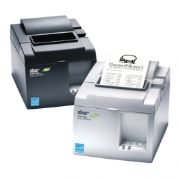 STAR - 39472190 - Star TSP143IIIBI, bluetooth (iOS), 8 pts/mm (203 dpi), massicot, gris foncé