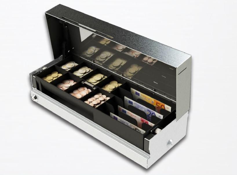 APG CASH DRAWER - 460MOD03-0763-K801 - 460 Tiroir à couvercle rabattable, 8C6VN Int