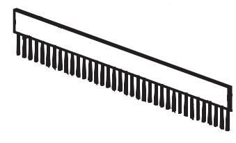 ZEBRA - 46320 - Brosse, statique, cutter, 8,50 x