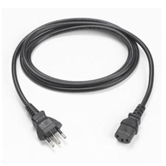 ZEBRA - 50-16000-727R - Cordon:ac,pwr,18awg,3 plug blk,10a,brazil.