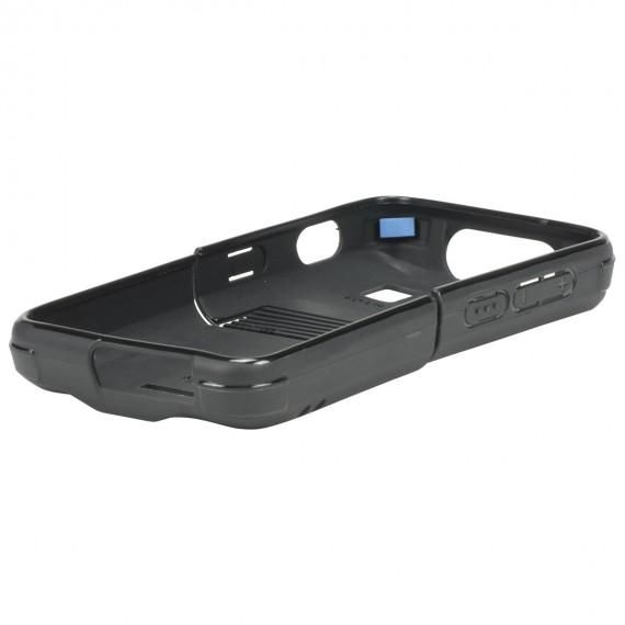 MOBILIS - 52021 - Etui Protech TPU pour Dolphin CT40 - Trépied - Dragonne élastique - Support de stylet - Sangle d'épaule incluse - Couleur noire