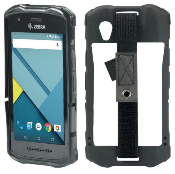 MOBILIS - 52046 - PROTECH Starter Pack FR - HHD Case for TC51/52/56/57 , Handstrap - Softbag 052046, Coque, Noir, Zebra, TC51/52/56/57, 44 g