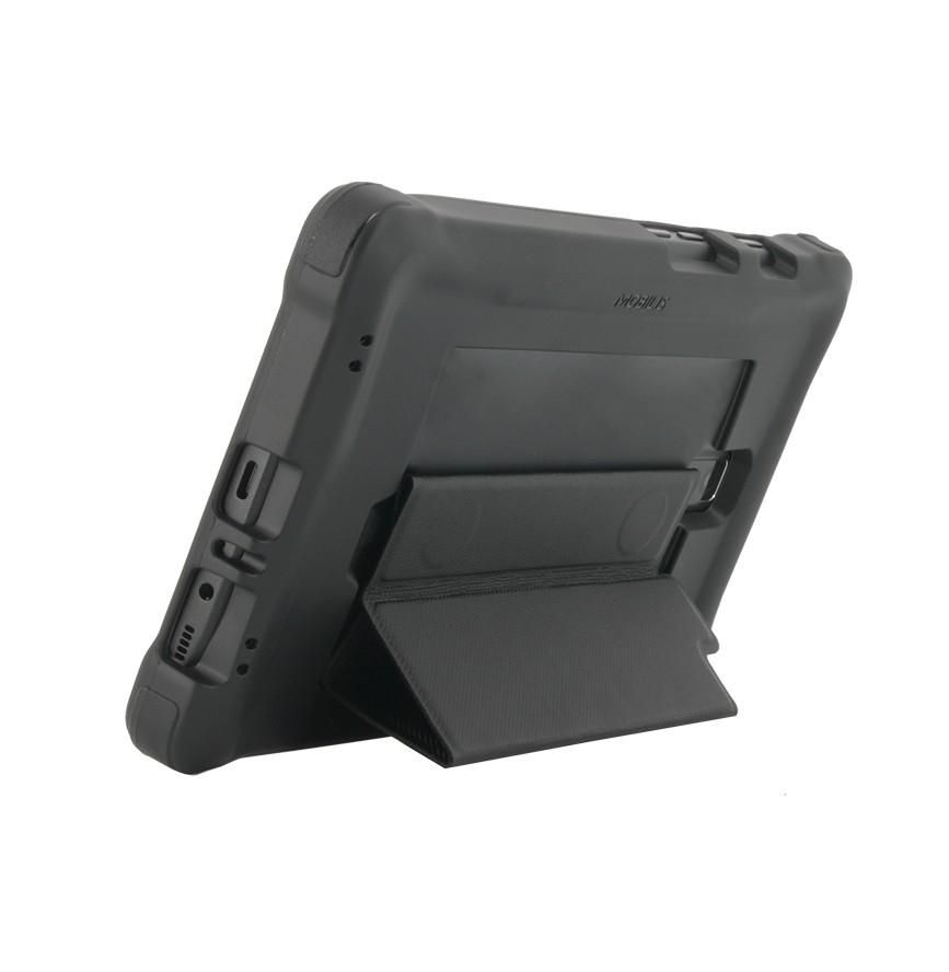 MOBILIS - 53014 - ETUI DE PROTECTION RENFORCÉ POUR GALAXY TAB ACTIVE 3 8 AVEC BÉQUILLE, DRAGONNE - PROTECH