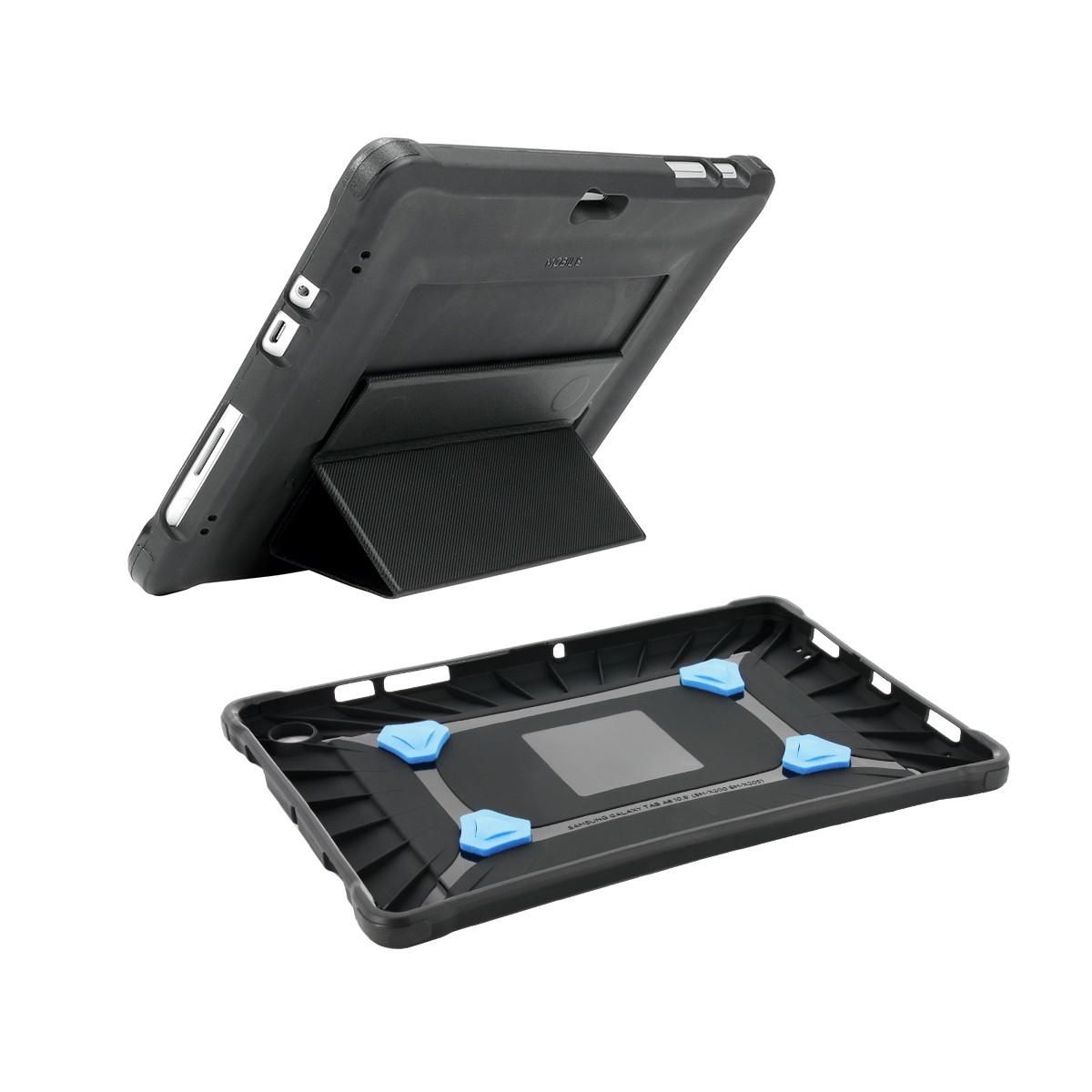 MOBILIS - 53016 - PROTECH - Étui, béquille, dragonne pour Surface Go 4 / Go 3 / Go 2 / Go