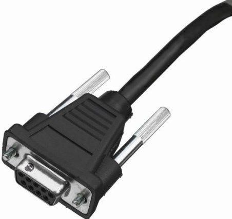 HONEYWELL - 55-55000-3 - Câble RS232 noir db9 femelle 2 .9m c