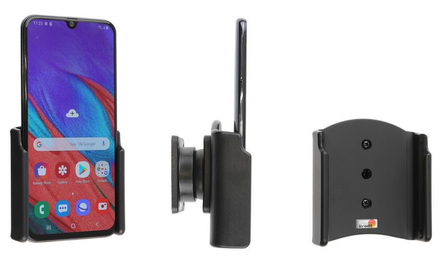 BRODIT - 711141 - Passiv mobilholder til Samsung Galaxy A40 A405 Support passif, Téléphone portable/Smartphone, Support passif, Voiture, Noir