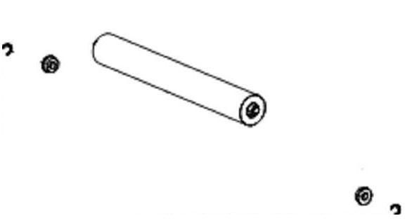 ZEBRA - 77197M - Rouleau pour unité de pelage zt410 z4m  s4m