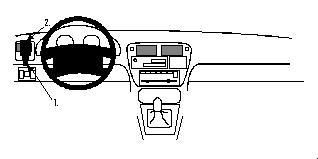 BRODIT - 802223 - ProClip ProClip