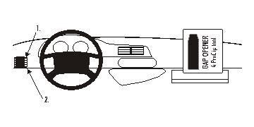 BRODIT - 803801 - ProClip ProClip