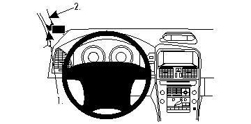 BRODIT - 804258 - ProClip Pour Volvo XC60 09-17
