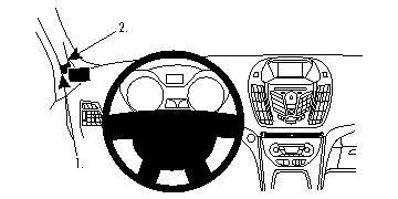 BRODIT - 804572 - ProClip Ford C-Max 11-18 Ford Grand C-Max