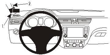 BRODIT - 804887 - ProClip Skoda Octavia Brodit III 13-16