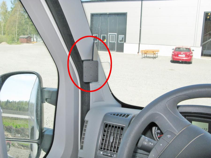 BRODIT - 804999 - ProClip ProClip 804999, Téléphone portable/Smartphone, Ordinateur portable, Support passif, Voiture, Noir
