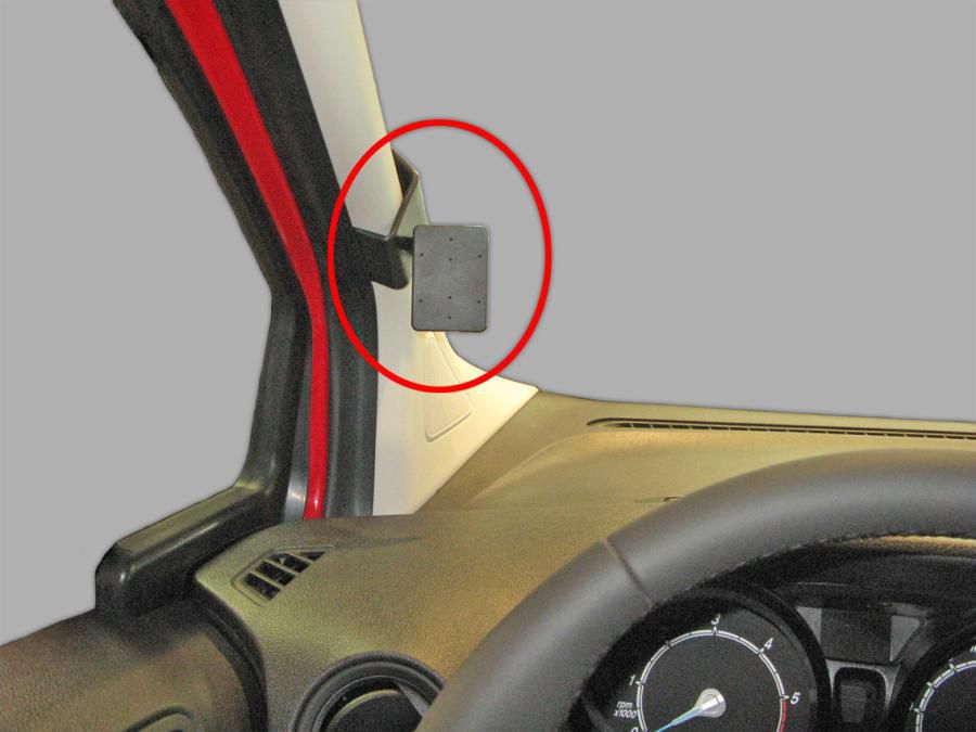 BRODIT - 805039 - ProClip ProClip 805039, Téléphone portable/Smartphone, Ordinateur portable, Support passif, Voiture, Noir