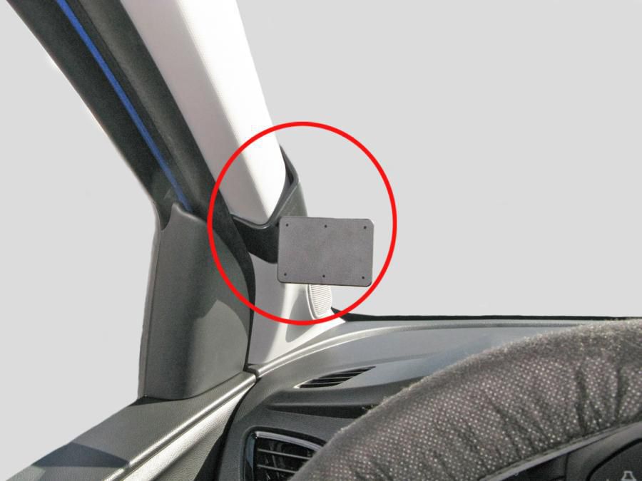 BRODIT - 805151 - ProClip 805151, Téléphone portable/Smartphone, Support passif, Voiture, Noir