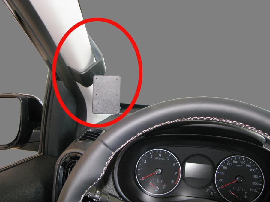 BRODIT - 805332 - ProClip 805332, Téléphone portable/Smartphone, Support passif, Voiture, Noir