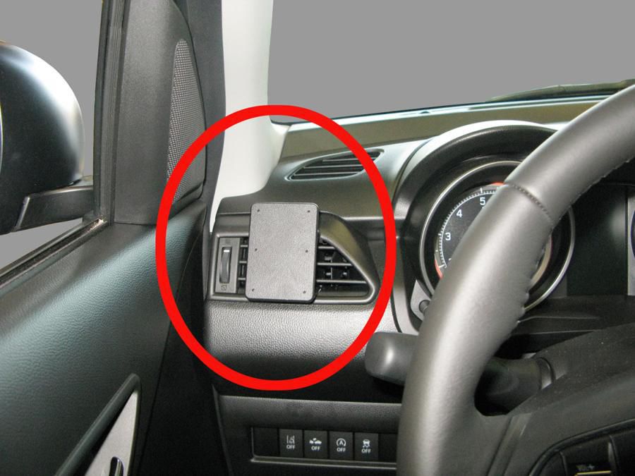 BRODIT - 805363 - ProClip 805363, Téléphone portable/Smartphone, Support passif, Voiture, Noir