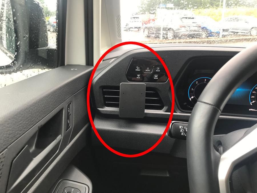 BRODIT - 805687 - ProClip 805687, Téléphone portable/Smartphone, Support passif, Voiture, Noir