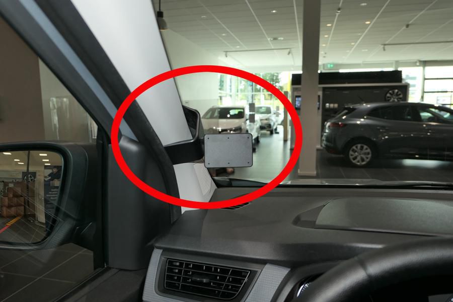 BRODIT - 805698 - ProClip 805698, Téléphone portable/Smartphone, Support passif, Voiture, Noir