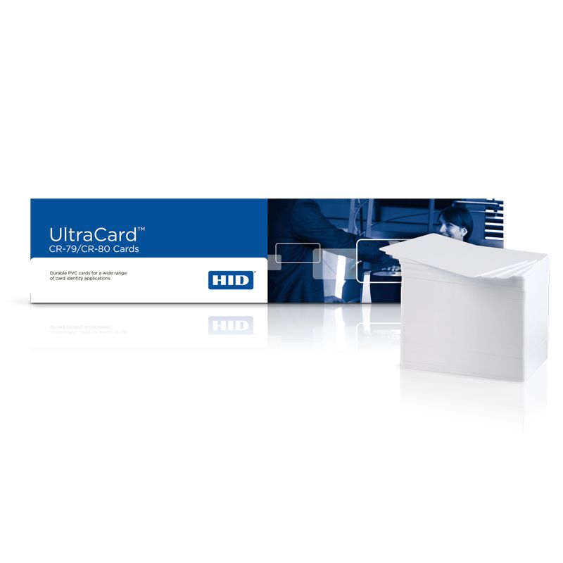 HID FARGO - 81754-1 - Fargo ultracard 81754 blanc 0,76mm - 500 cartes