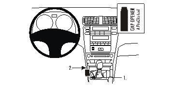 BRODIT - 833728 - Proclip uniquement pour le changement de vitesse manuel.