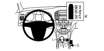 BRODIT - 834279 - ProClip Opel Insignia 09-14