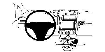 BRODIT - 834339 - ProClip Toyota Verso 09-19