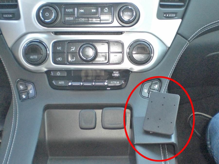 BRODIT - 835025 - ProClip ProClip 835025, Téléphone portable/Smartphone, Ordinateur portable, Support passif, Voiture, Noir