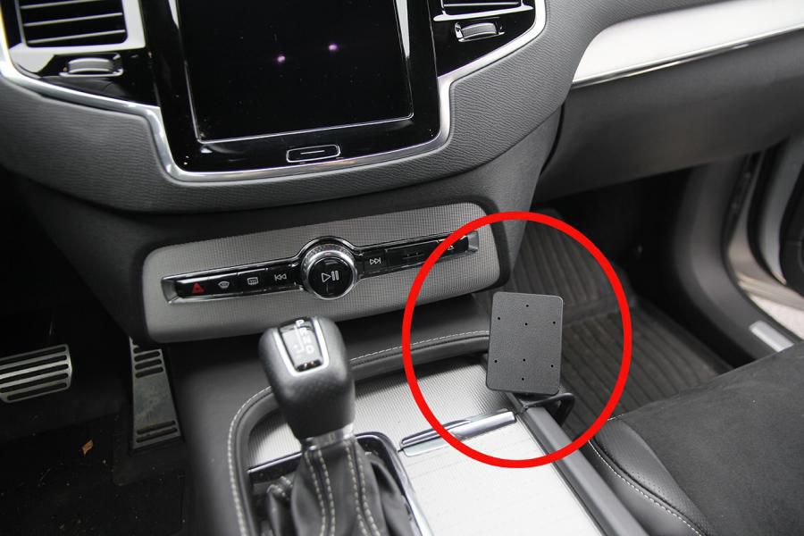 BRODIT - 835101 - ProClip 835101, Téléphone portable/Smartphone, Support passif, Voiture, Noir