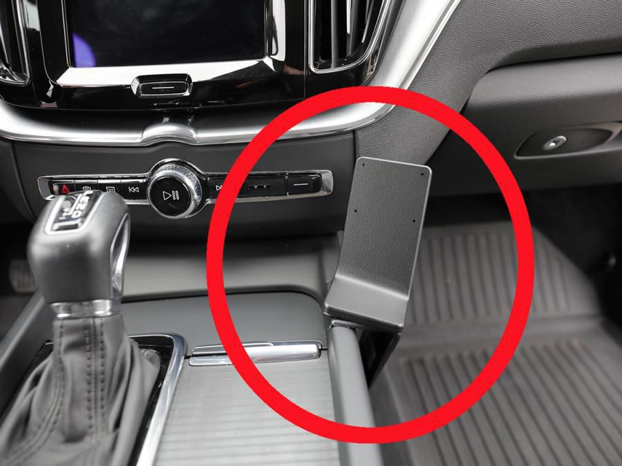 BRODIT - 835343 - ProClip,Support de console Pour Volvo S60 19-20,V60 19-20 Volvo XC60 18-20 (Pour tous les pays)