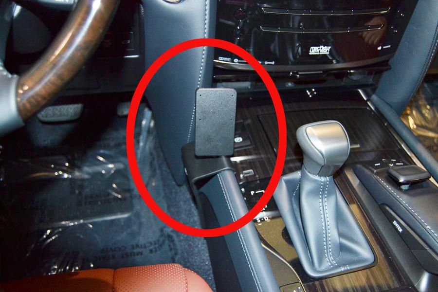 BRODIT - 835434 - ProClip 835434, Téléphone portable/Smartphone, Support passif, Voiture, Noir