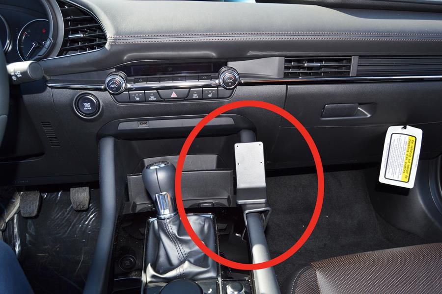 BRODIT - 835510 - ProClip 835510, Téléphone portable/Smartphone, Support passif, Voiture, Noir