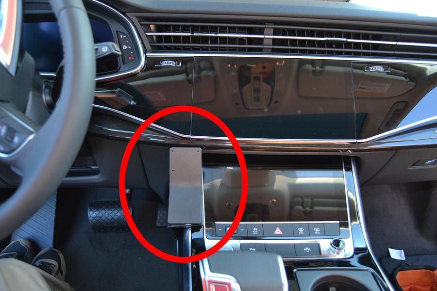 BRODIT - 835630 - ProClip 835630, Téléphone portable/Smartphone, Support passif, Voiture, Noir