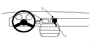 BRODIT - 851557 - ProClip ProClip