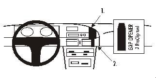BRODIT - 851585 - ProClip ProClip