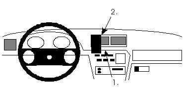 BRODIT - 852032 - ProClip ProClip