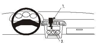 BRODIT - 852038 - ProClip ProClip