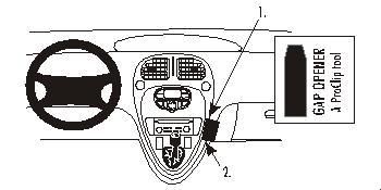 BRODIT - 852762 - PROCLIP CITROEN XSARA PICASSO 00-06