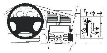 BRODIT - 852797 - Proclip uniquement pour p11u.