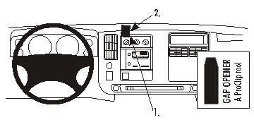 BRODIT - 853231 - ProClip ProClip