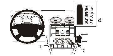 BRODIT - 853585 - ProClip Ford Focus 05-10