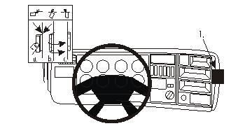 BRODIT - 853673 - ProClip SCANIA P-SERIES 05-16