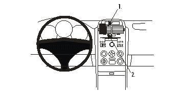 BRODIT - 853676 - ProClip Pour Suzuki Grand Vitara 05-15