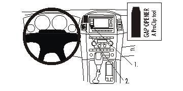 BRODIT - 853698 - Proclip uniquement pour les modèles avec