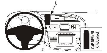 BRODIT - 853714 - ProClip Seat Leon 06-12