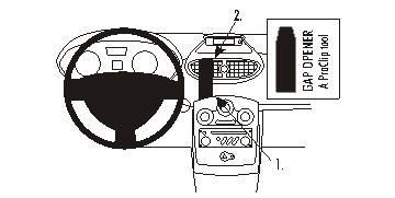 BRODIT - 853796 - ProClip pour Renault Clio III 06-12 et Tourer 08-12